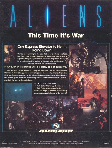 ALIENS the Board Game - Newgrounds.com